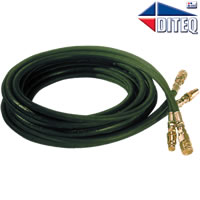 HD Hydraulic Hoses W/Flush-Face Fittings, 50' Pair, 1/2" ID