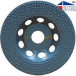 Vacuum Brazed Spike Discs 5" 35 Grit