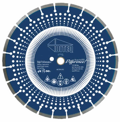 C-33AX Arix Segmented Diamond Concrete Blade  20 x .145 x 1 DP