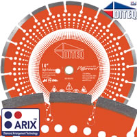 Diteq D10082 C-44AX Arix Combo 14" X .125 X 1"-20MM